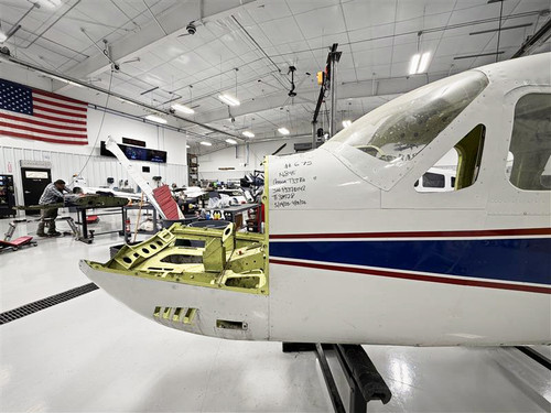 Cessna T337G Fuselage with Bill of Sale, Airworthiness, and Logbooks