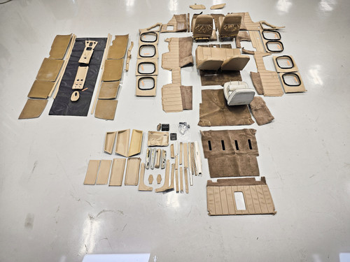 Cessna T337G Interior Set with Seats, Plastics, Headliner, and Accessories