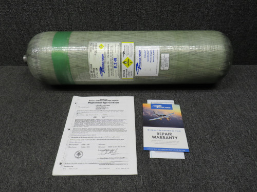 102N0100-1 (Alt: 026N2003-3) Precise Flight Oxygen Cylinder Assembly with STC