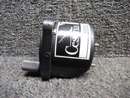 C664508-0101 Cessna Electric Clock Indicator with Mounting Plate (Core)