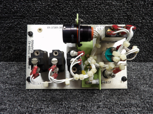 69-37369-42 (Alt: 69-37369-300) Boeing 737-800 GPWS Switch Panel Assembly