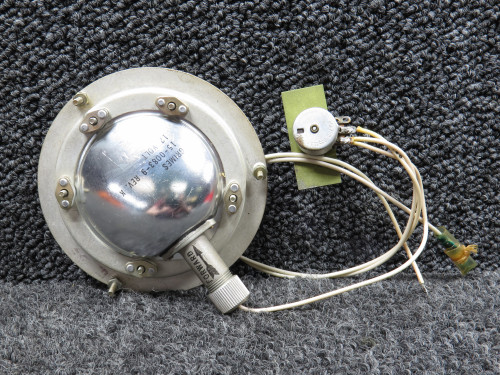 15-0083-9 Grimes Overhead Cabin Light Assembly with Knob (12V)