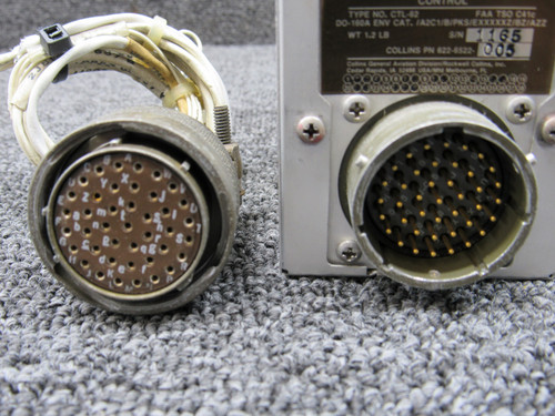 622-6522-005 Collins CTL-62 ADF Control Indicator with Modifications (Core)