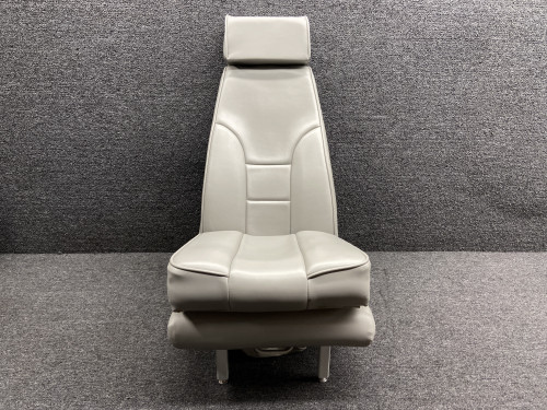Beechcraft B60 Aft Toilet Seat Assembly with Headrest & Seat Cushion