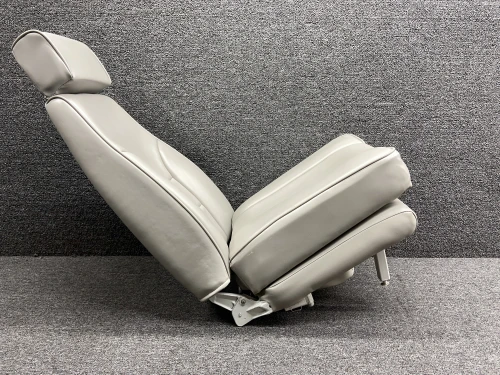 Beechcraft B60 Aft Toilet Seat Assembly with Headrest & Seat Cushion