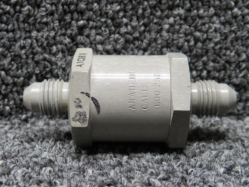 8869A-4TT Anaheim Circle Seal Fuel Check Valve