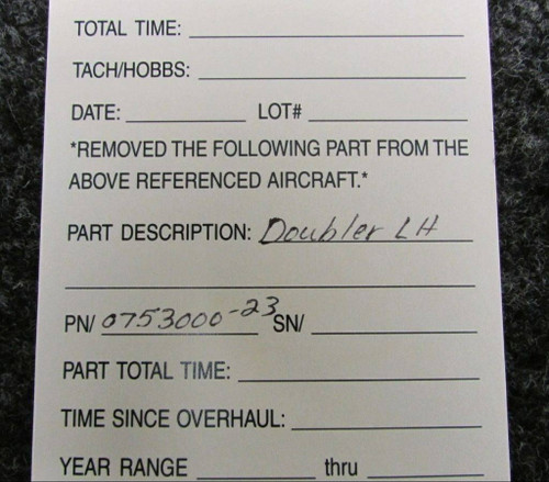 0753000-23 Cessna Doubler LH (JC)