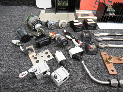 Cirrus SR22 Goodie Bag with Voltage Regulators, Brackets, Starter, Rods, Etc.