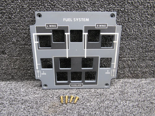 S7608030-1 (Alt: 760830-1) Spectra Lux Corp Fuel System Panel, Lighted (NOS)