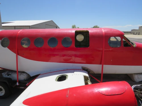 Beechcraft King Air 200 Fuselage with Bill of Sale, Airworthiness, and Logbooks
