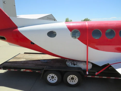 Beechcraft King Air 200 Fuselage with Bill of Sale, Airworthiness, and Logbooks