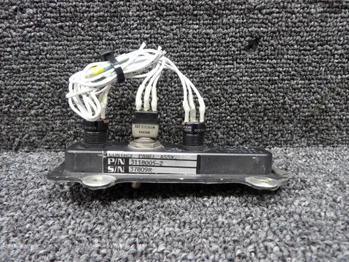 3118005-1 LearJet 31A Control Panel Assembly