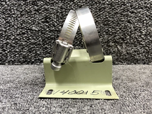 1216619-2 Cessna T206H Fuel Boost Pump Mounting Bracket with Clamps