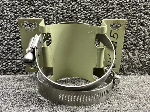 1216619-2 Cessna T206H Fuel Boost Pump Mounting Bracket with Clamps