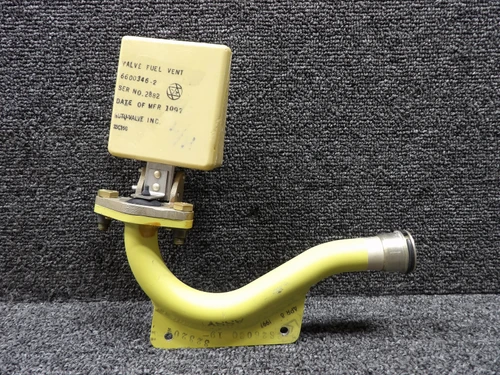 2826030-19, 6600346-2 LearJet 31A Tank Fuel Vent Tube and Float Assembly LH