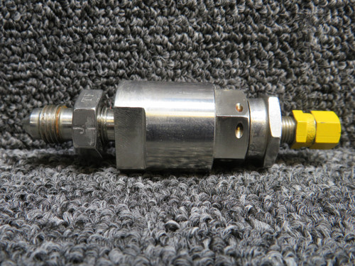 MS28889-2 Mitsubishi MU-300 Hydro Fitting Gas Bottle Filler w Check Valve Assy