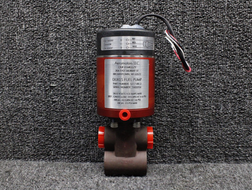 5217-00-3 Dukes Electric Fuel Boost Pump Overhauled with 8130-3 (28V, 4A)