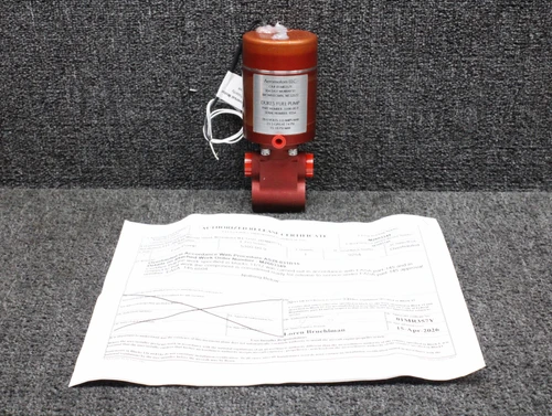 5100-00-9 Dukes Electric Fuel Boost Pump Overhauled with 8130-3 (28V, 3A)