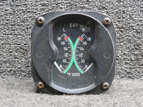 751-904, 756-317 Radair FX100 Dual Exhaust Gas Temperature Indicator with Probe