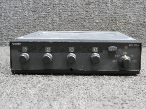 011-00728-00 Garmin GTX-320A Transponder with Tray (Volts: 11-33)