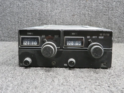 069-1016-00 King Radio KX-175 Nav Comm System with Tray (Volts: 14)
