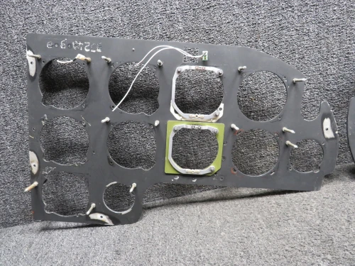 33246-006, 33183-008 Piper PA23-250 Instrument Panel Set with Light Posts (14V)