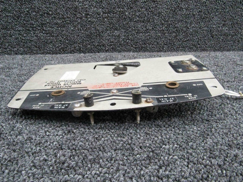 96-920011-3 Beech 95-B55 Fuel Selector Panel Assy (140 Gallon)