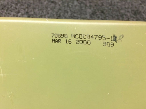 MCOC84795-17 (USE: 32-0210-10) Beechcraft Intercostal Structure Part (NOS) (SA)