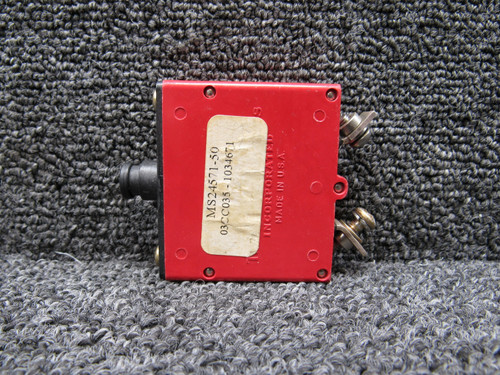 6752-12-50 (Alt: MS24571-50) Klixon Circuit Breaker