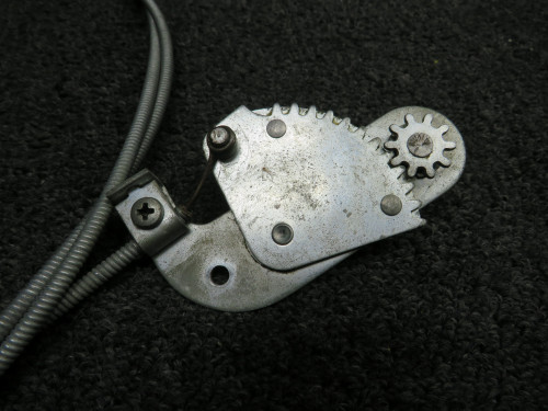 31431-000, 31435-000 Piper PA23-250 Airbox Control Assembly with Wire (L: 125”)