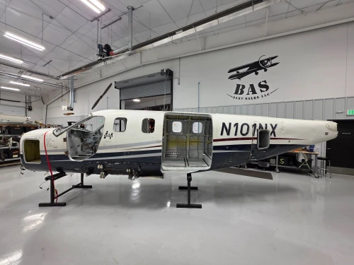 Socata TBM-700 Fuselage with Bill of Sale, Data Tag and Logbooks