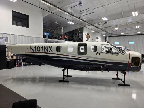 Socata TBM-700 Fuselage with Bill of Sale, Data Tag and Logbooks