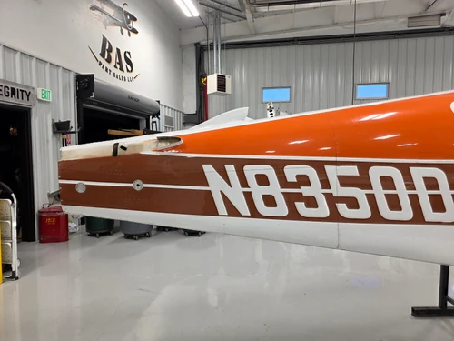 Beechcraft 35 Fuselage with Bill of Sale, Data Tag, Airworthiness, and Logbooks