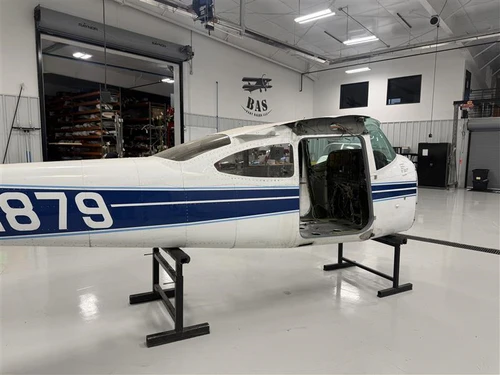 Cessna 182M Fuselage with Bill of Sale, Airworthiness, Data Tag and Logbooks