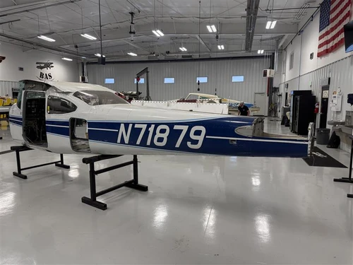 Cessna 182M Fuselage with Bill of Sale, Airworthiness, Data Tag and Logbooks