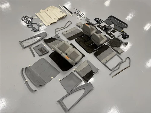 Cessna 182M Interior Set with Seats, Plastics, Carpets, Headliners & Panels