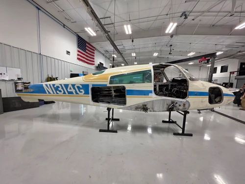 Cessna 310Q Fuselage with Bill of Sale, Data Tag, Airworthiness and Logbooks
