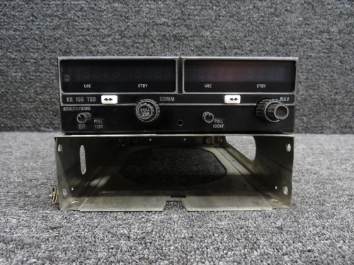 069-1024-43 Bendix King KX-155 VHF Nav-Comm Glideslope Receiver with Mods (28V)