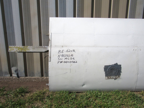 169-110001-655 Beech A24R Wing Assembly LH