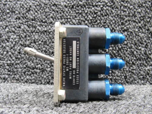 K4567 Essex Precision Controls Static Pressure Selector Valve