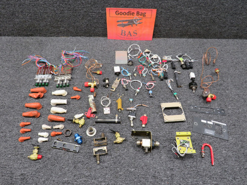 Beechcraft King Air 200 Goodie Bag with Indicators, Switches, Etc.