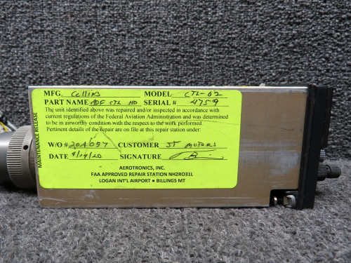 622-6522-008 Collins CTL-62 Control Indicator with Modifications