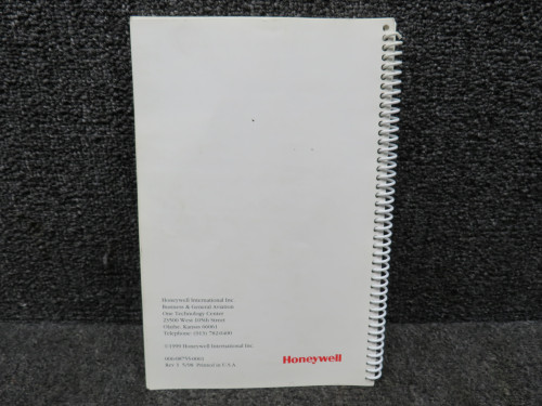 006-08755-0001 Bendix King RDR-2000 Digital Weather Radar System Pilot’s Guide