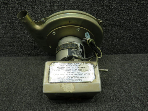 9910088-6 (Use: G721972) Cessna 421B Stewart Warner Blower and Fuel Pump Assy