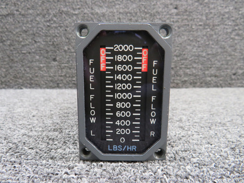 VSDL-0C208E (Alt: 9912147-16) US Gauge Fuel Flow Indicator (Volts: 28)
