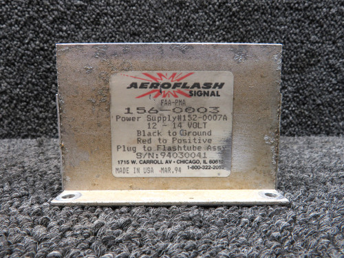 152-0007A Aeroflash Signal Power Supply (12-14V)