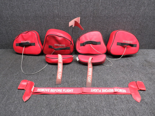 421-110 Bruce’s Custom Covers Cessna 421B Engine Intake and Pitot Tube Cover Set