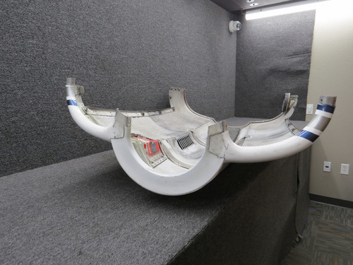 5121008-205 (Use: 5121008-207) Cessna 421B Upper Cowl Assembly w Nose Cap LH