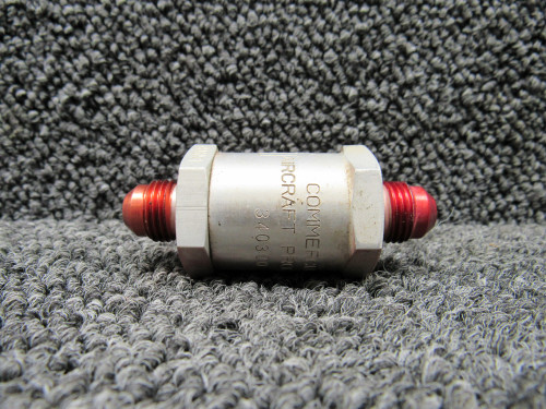 340300-1 (Alt: 50-380170-13) Commercial Aircraft Products Check Valve