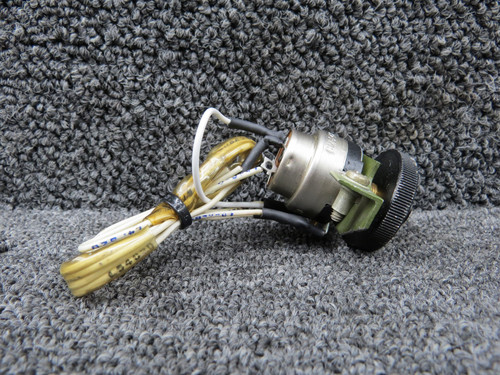 0861329-5, CM34852 Cessna 421B Overhead Light Dimming Console Rheostat with Knob